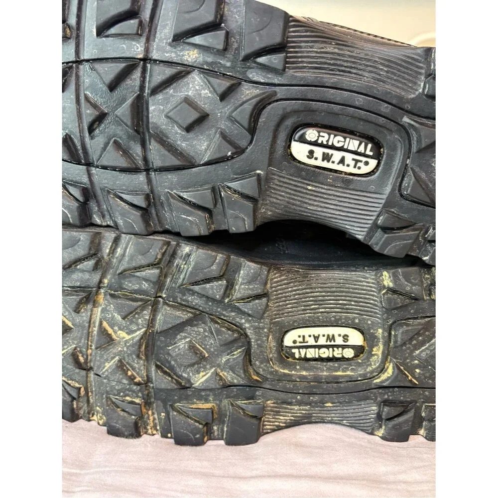 Original S.W.A.T. Classic Side Zip Tactical Boots Black 12W